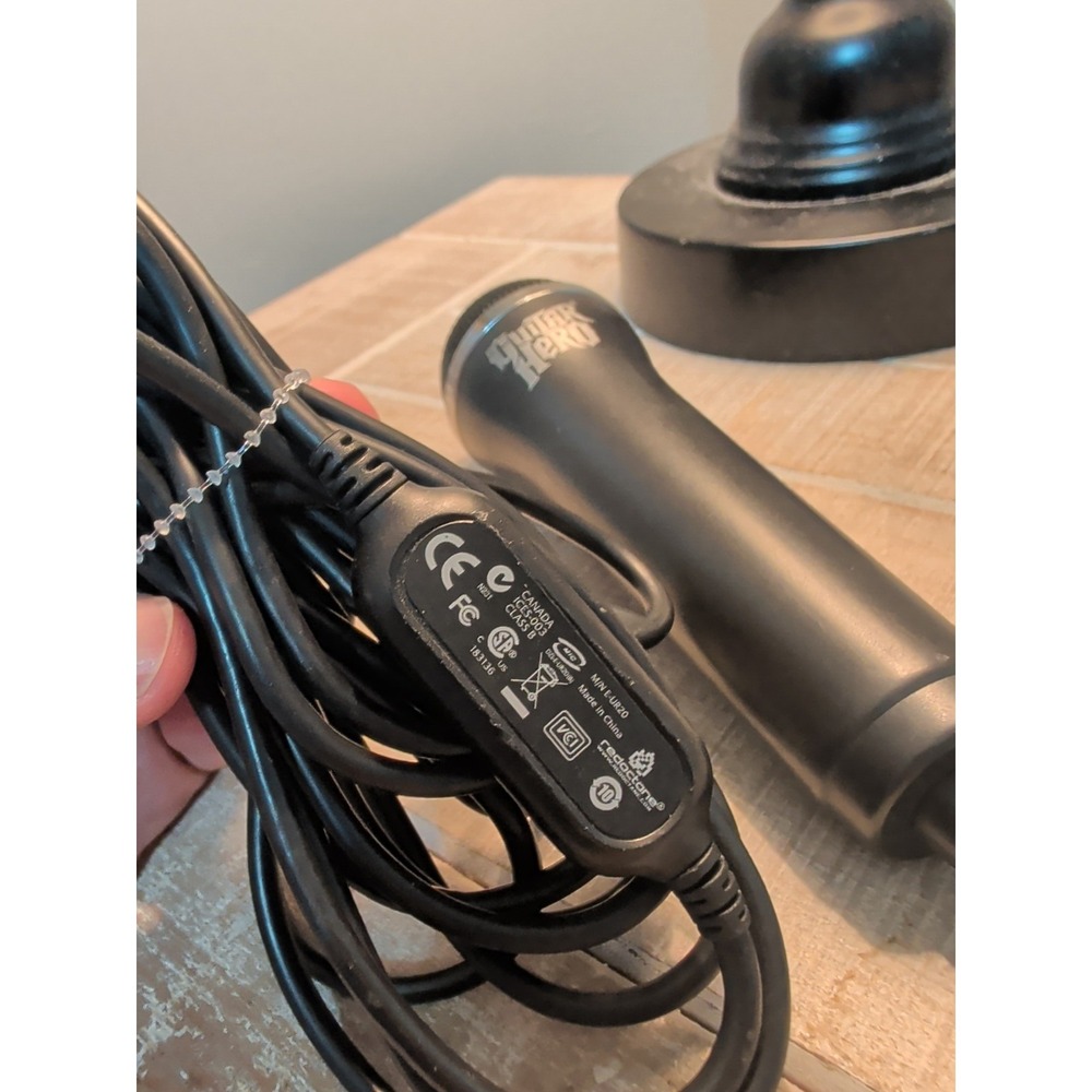 Guitar Hero Rock Band Logitech USB Microphone E-UR20 Wii/Xbox 360/PS2/PS3/PS4 - Picture 6 of 6